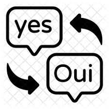 Bilingual Service Icon